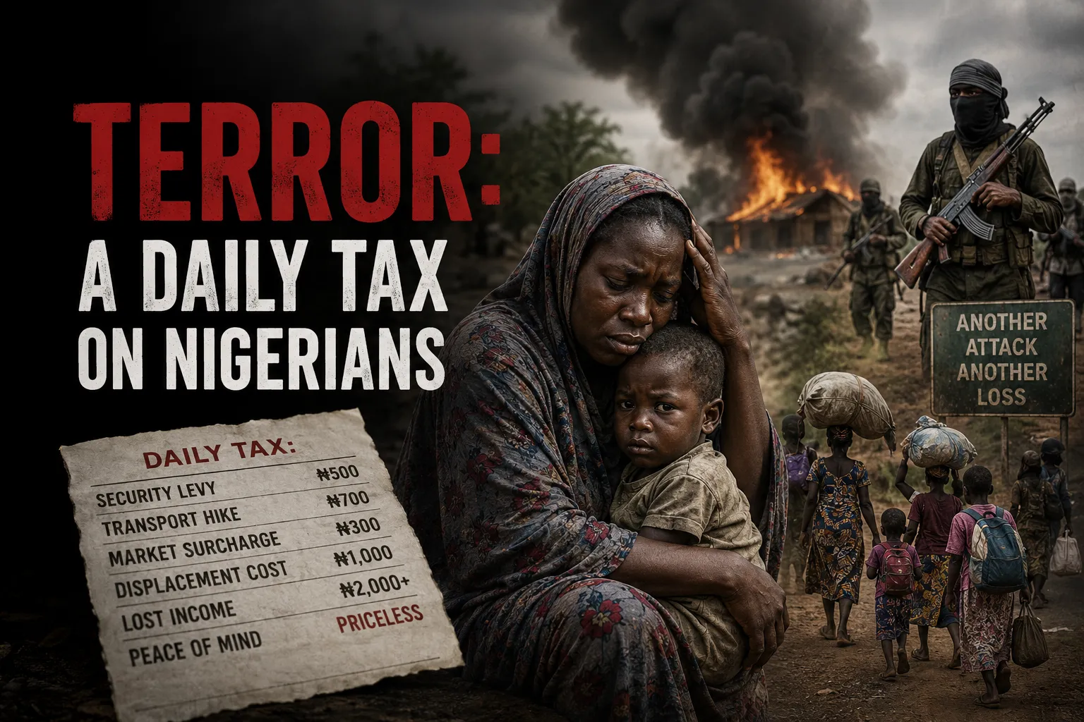 Terror: A Daily Tax on Nigerians